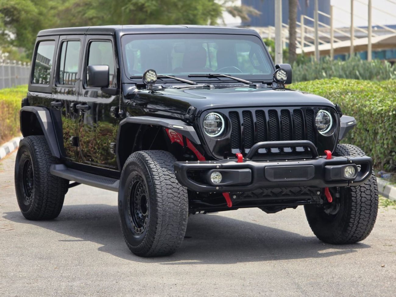 Jeep Wrangler Unlimited Sport 3.6L A/T 2020 GCC FULL BODY KIT WITH WARRANTY IN MINT CONDITION