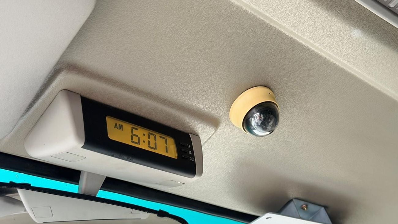 Toyota Coaster Fully luxury seats fully covered by cameras