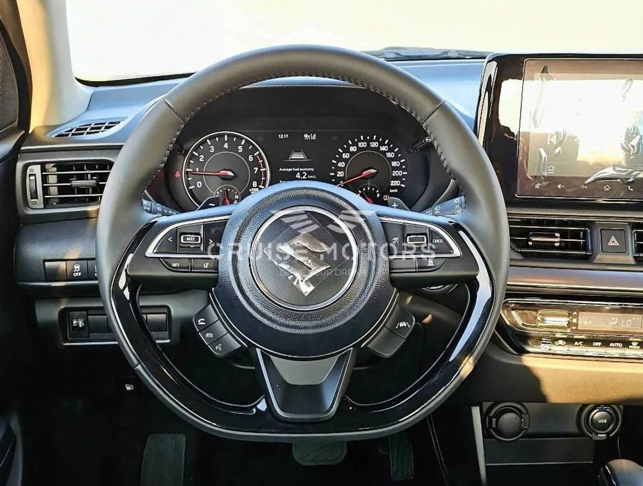 سوزوكي سويفت GLX 1.2L - Automatic . Petrol . Front Wheel Drive . 5 Seats . 5 Doors