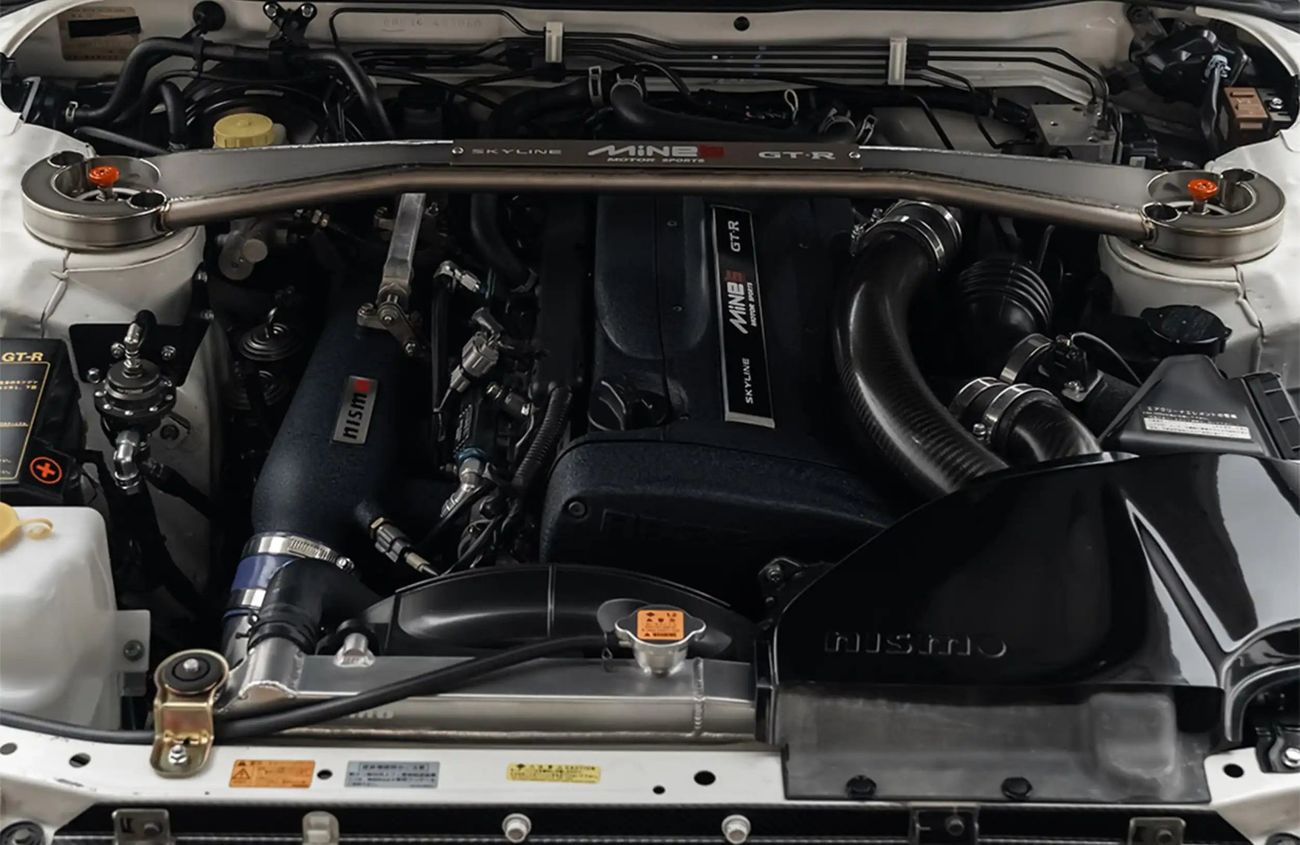 نيسان جي تي ار 2.8L I-6 Turbocharged Engine