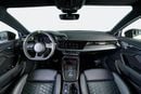 Audi RS3 STANDARD STD GCC-Exclusive Green Color-Full Leather Interior-Green Accents-Sports Exhaust