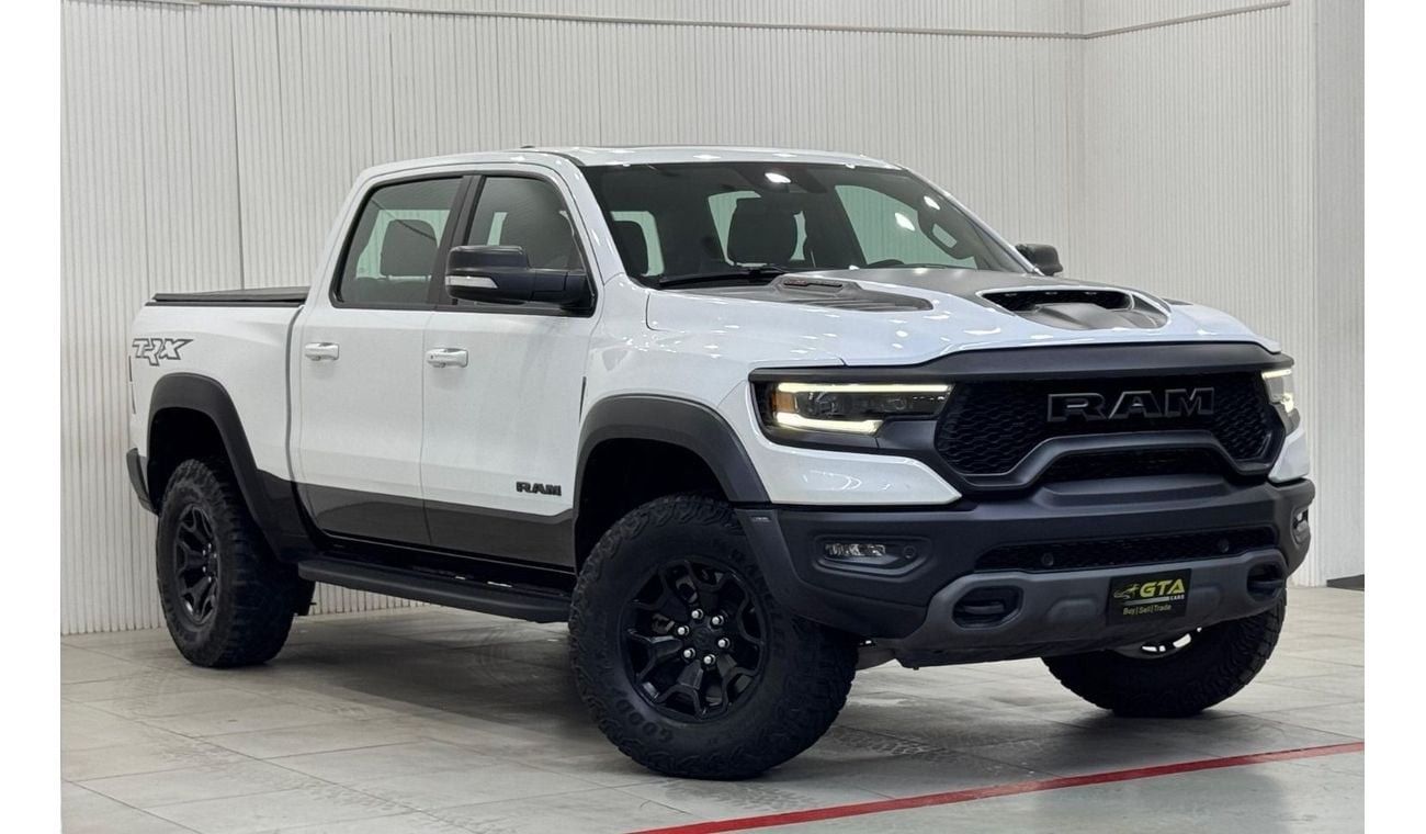 RAM 1500 TRX Crew Cab 6.2L 2021 Dodge RAM 1500 TRX, 2026 RAM Warranty + Service Pack, Fully Loaded, Low Kms, GCC