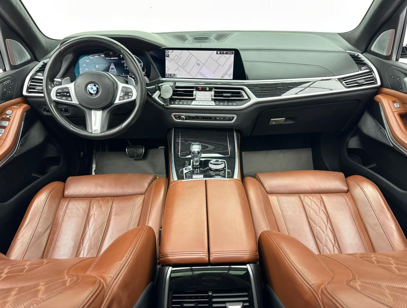 بي أم دبليو X7 2022 BMW X7 M50i M-Sport, 05/2026 BMW Warranty + Service Contract, BMW Full Service History, GCC