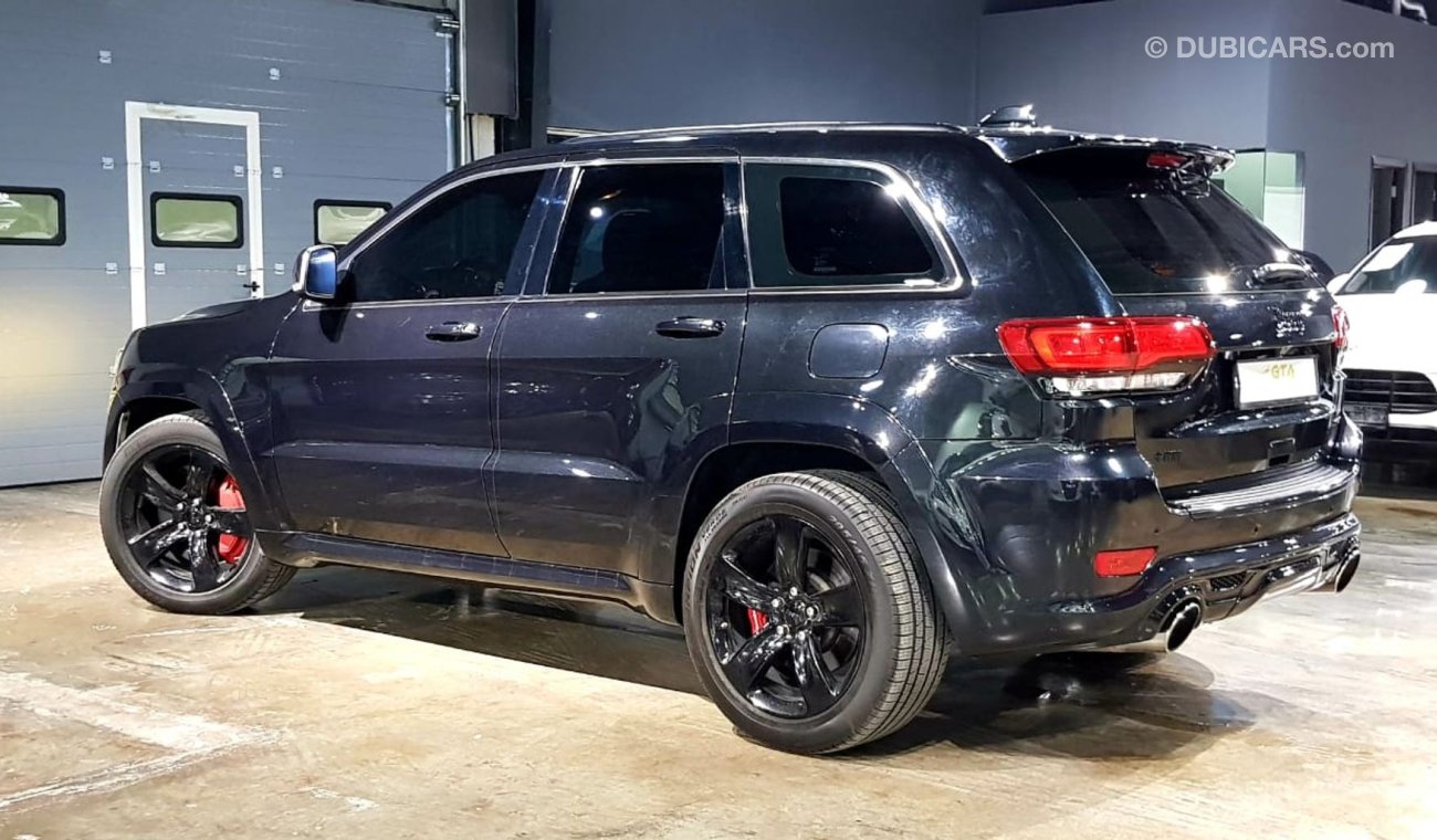 جيب جراند شيروكي 2014 Jeep Grand Cherokee SRT, Black Edition, Warranty+Service History, GCC