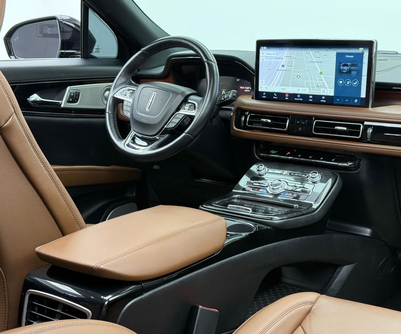 Lincoln Nautilus Reserve 2.7L 2022 Lincoln Nautilus ,Warranty ,Al Tayer Full Service History ,GCC