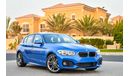 BMW 125i i MKit Full Option with Agency Warranty and Service Contract! - AED 2,135 Per Month! - 0% DP