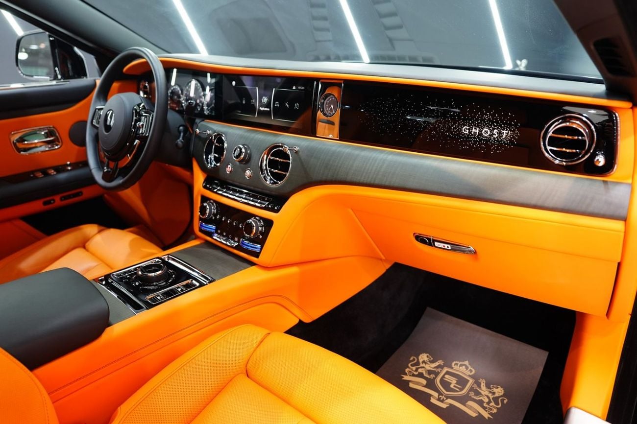 رولز رويس جوست EWB 2024 Rolls-Royce Ghost, Rear Entertainment, Starlight, Illuminated Grille, Dealer Warr + Serv!!