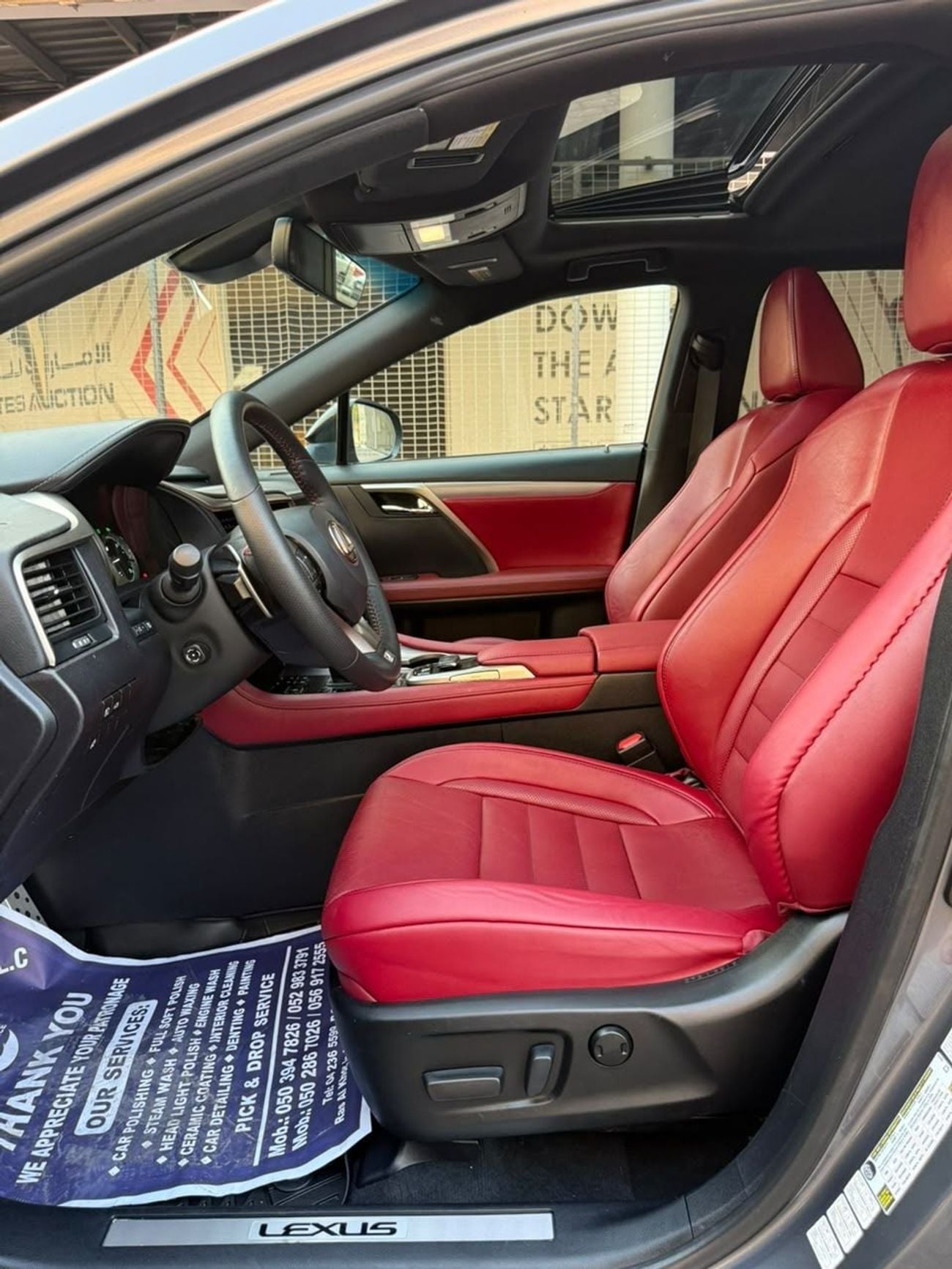 Lexus RX350 F-SPORT 2019 LEXUS RX350 F SPORT PREMIUM 3.5L V6 PETROL