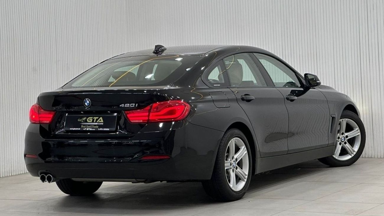 بي أم دبليو 420i Std 2019 BMW 420i Gran Coupe, Warranty, Full Service History, Low Kms, GCC