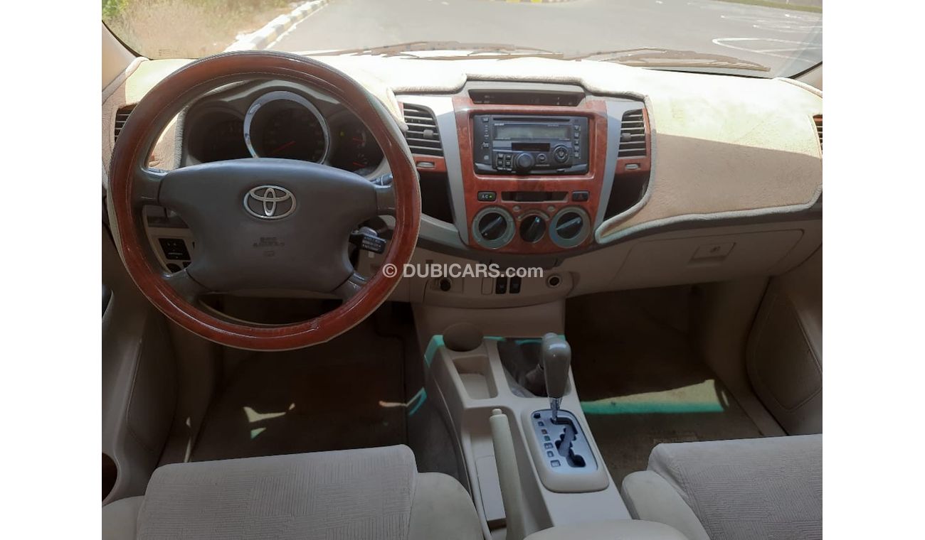 تويوتا فورتونر تويوتا فورشنر 2008 مواصفات خليجي دفع رباعي فل اتوماتيك بحاله ممتازه جدا