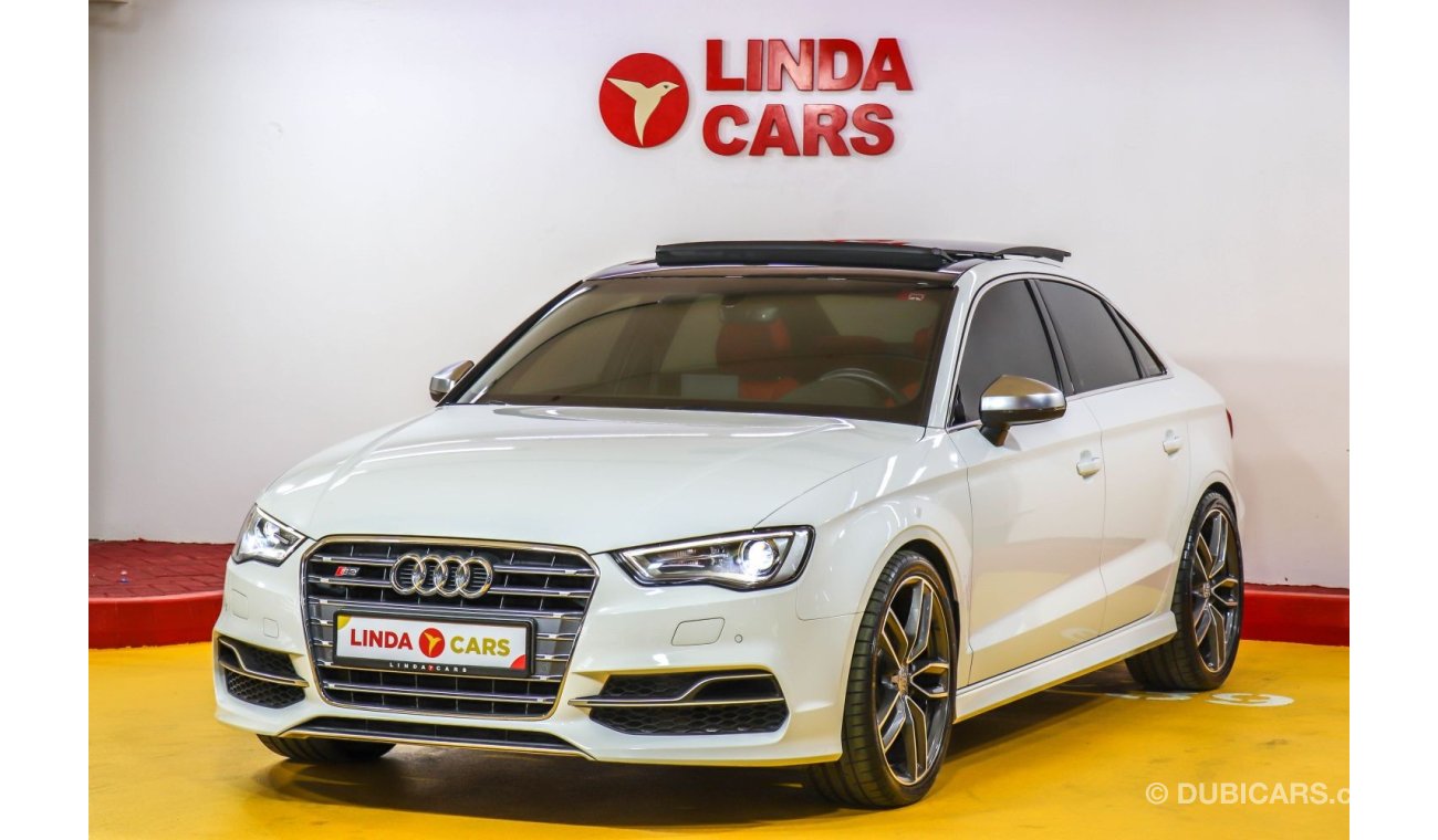 أودي S3 Audi S3 Exclusive 2016 GCC under Warranty with Zero Down-Payment.