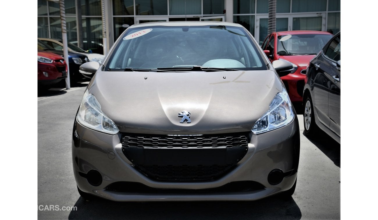 Peugeot 208 BROWN 2013 GCC NO ACCIDENT NO PAIN PERFECT