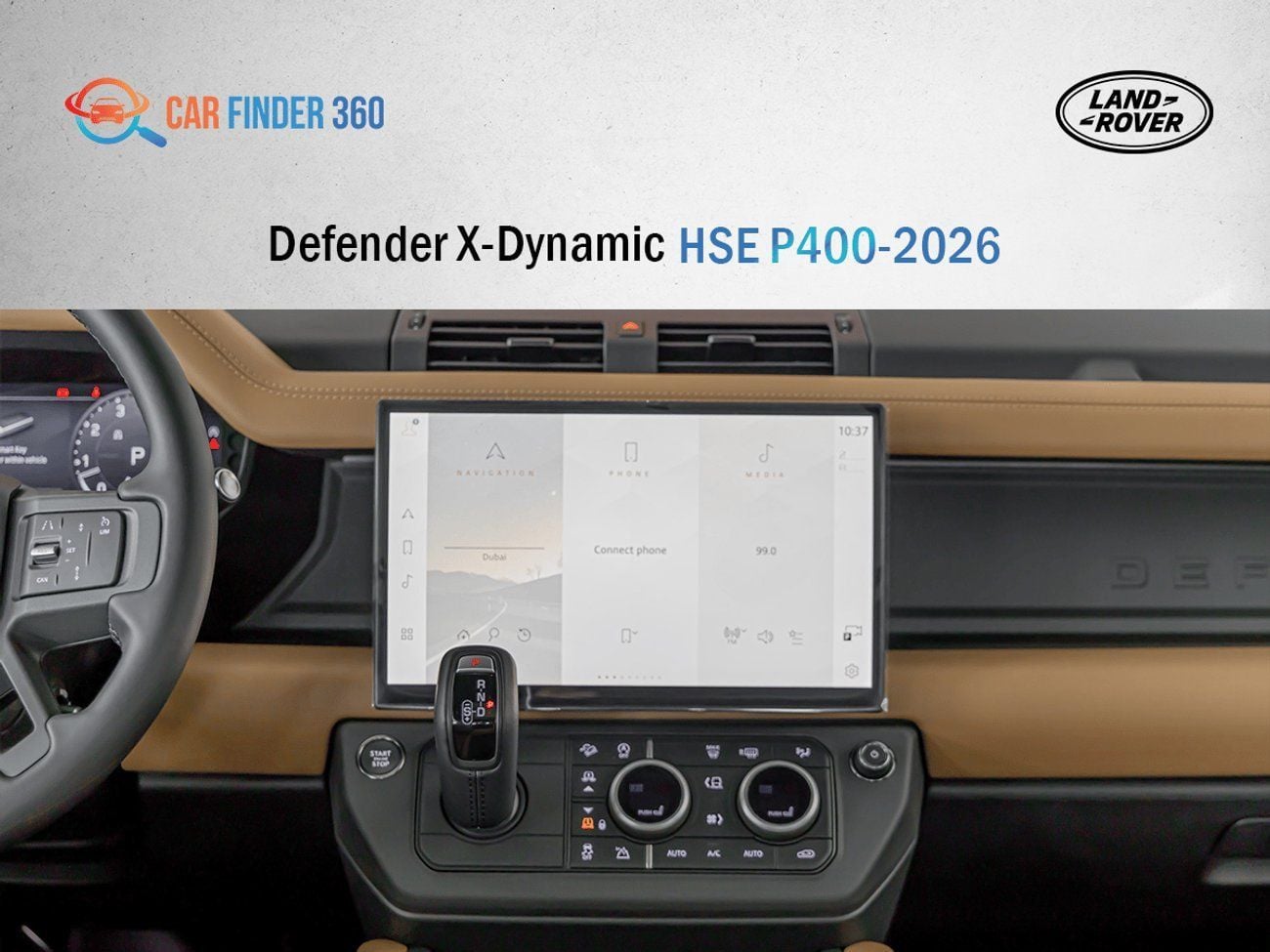 Land Rover Defender Land Rover Defender X-Dynamic HSE P400  -  2026 - GCC(Export only)