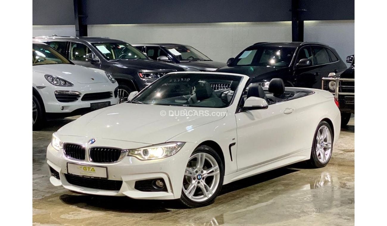 بي أم دبليو 420i 2015 BMW 420i Cabrio, Warranty, Full BMW History, GCC, Low Kms