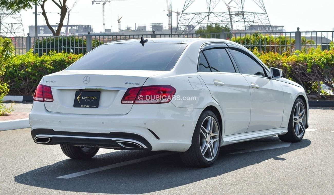 Mercedes-Benz E 350 Avantgarde MERCEDES E350 AMG / USA / 2014 / Under Warranty