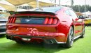 فورد موستانج Ford Mustang Eco-Boost V4 2017/Full Option/ Original Leather Seats/Very Good Condition