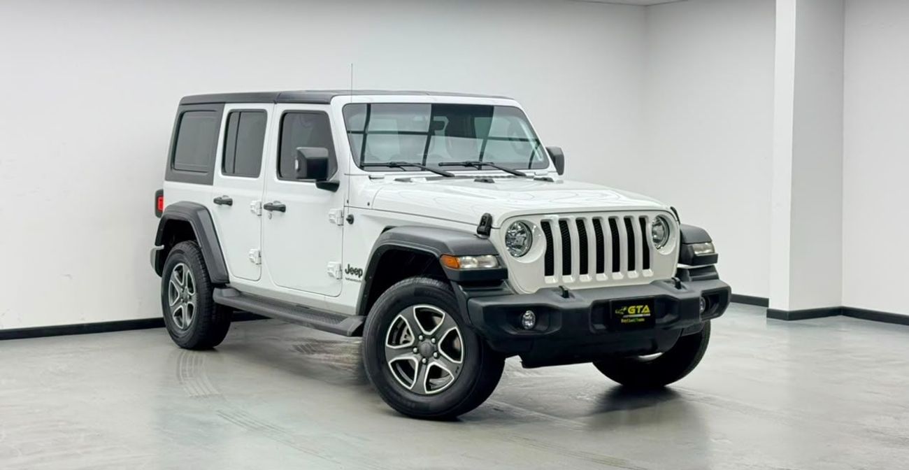 جيب رانجلر أنليميتد SPORT 2023 Jeep Wrangler Unlimited Sport, Warranty, Full Jeep Service History, Fully Loaded, GCC