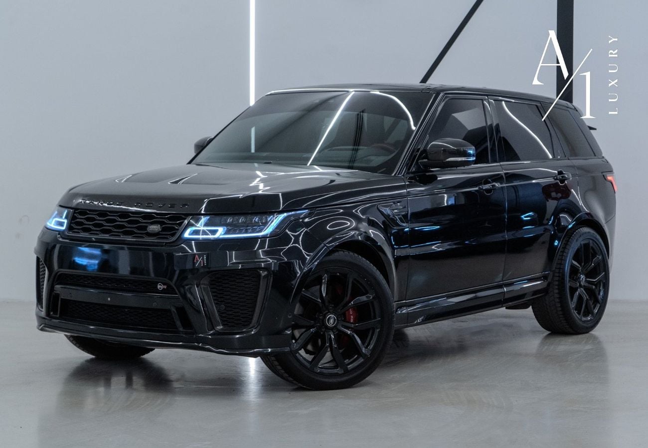 لاند روفر رينج روفر سبورت 2019 Range Rover SVR, Fully Loaded, Excellent Condition, Carbon Fibre Package, GCC Spec