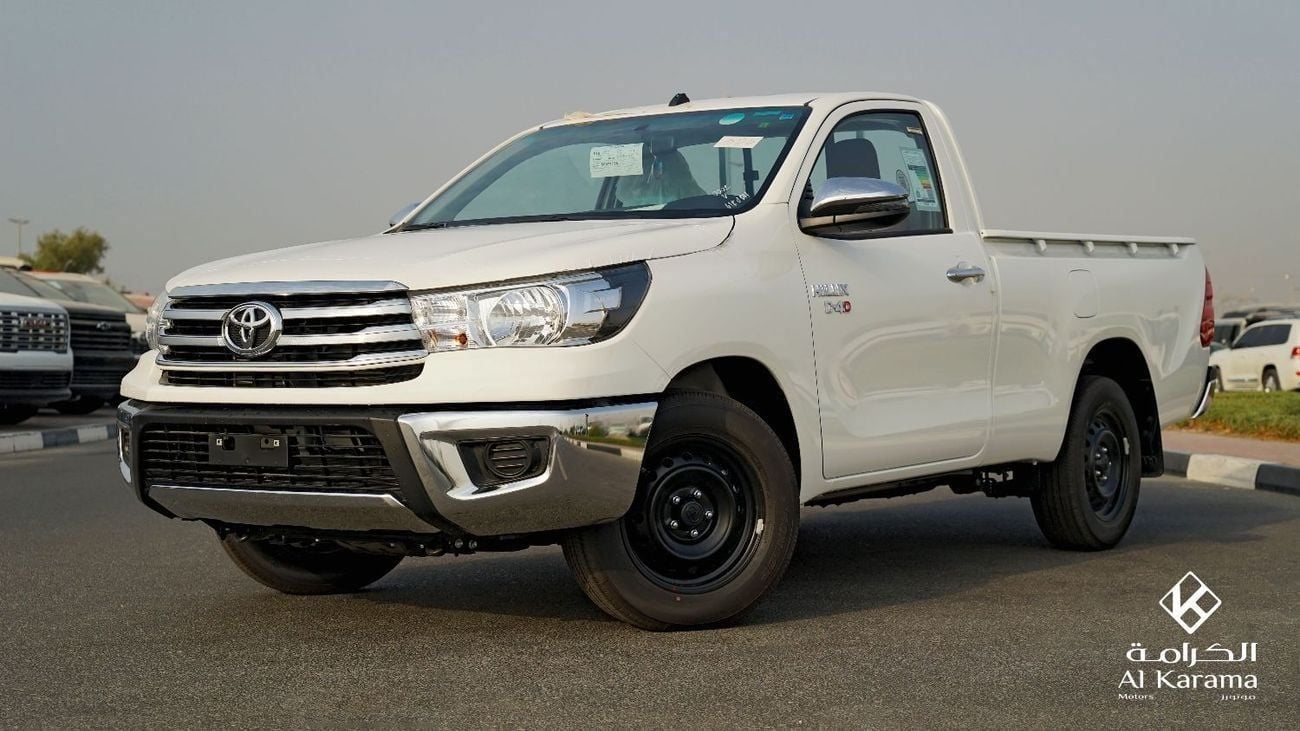 Toyota Hilux Hilux 2.4L GL | D-4D | Single Cabin | 6-Speed Manual | GCC | Power Windows & Mirrors