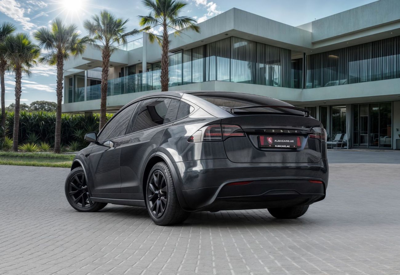 تسلا موديل اكس Long Range | 4,504 P.M | 0% Downpayment | Self Drive!