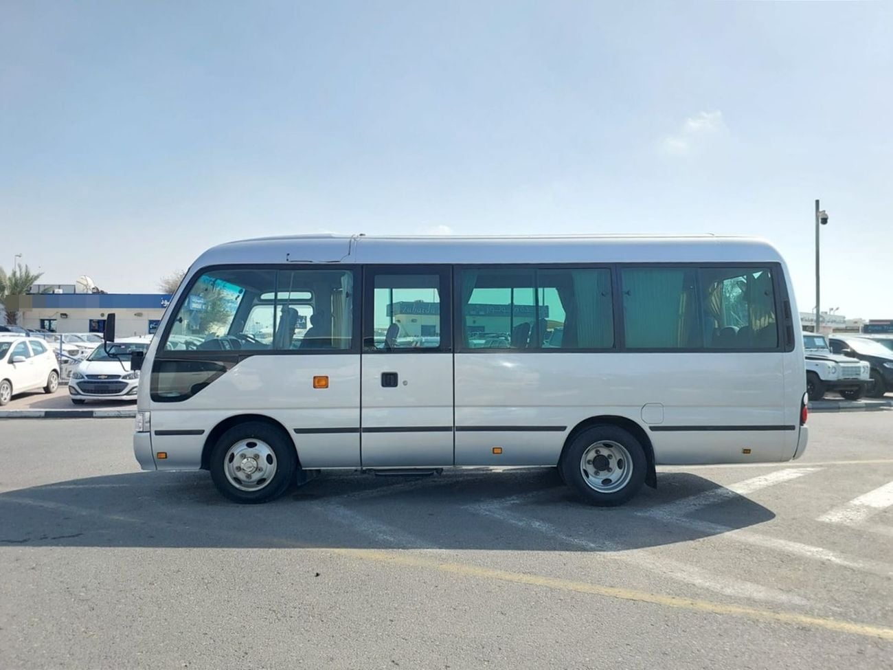 تويوتا كوستر TOYOTA COASTER BUS RHD 2008 MODEL 4.0 L DIESEL AUTOMATIC(PM52302)