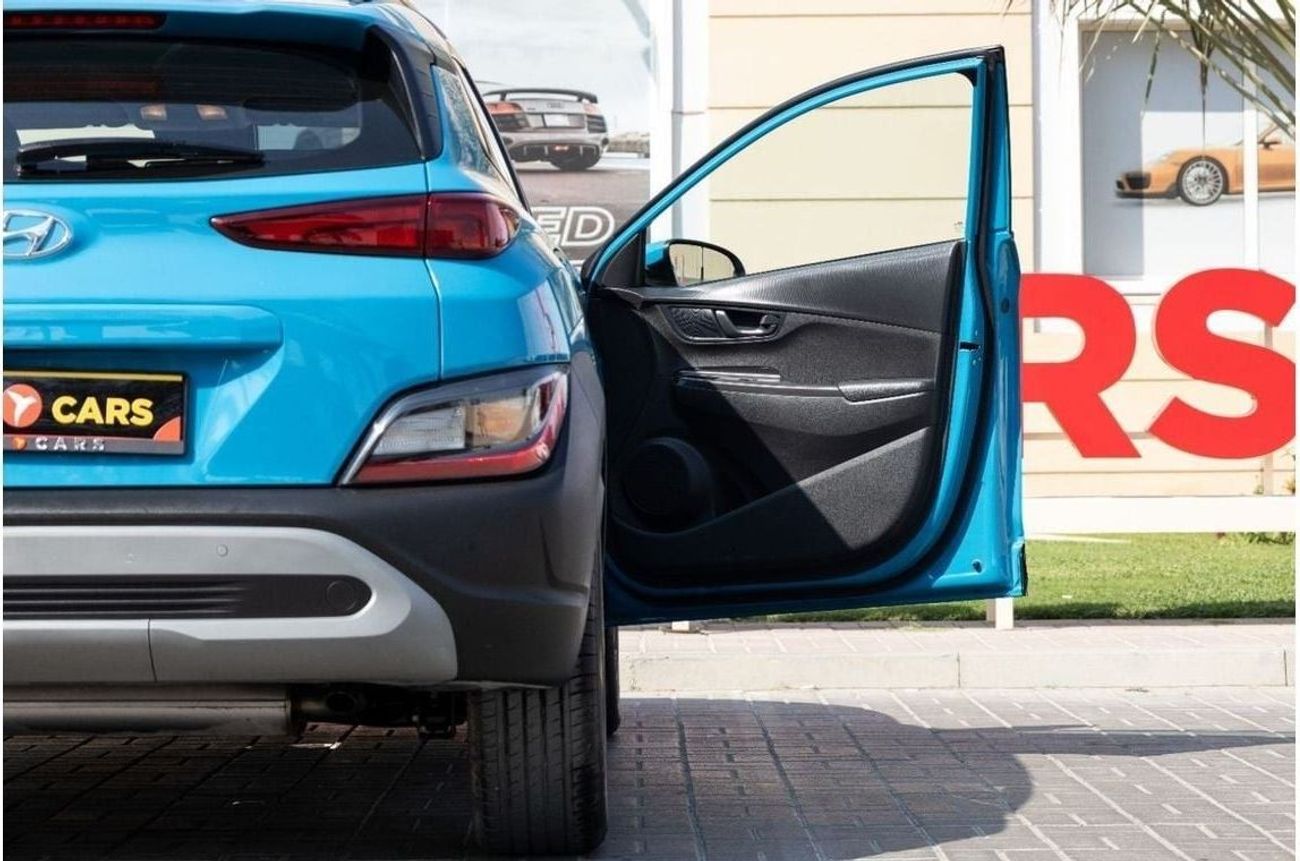 Hyundai Kona Hyundai Kona 2023 GCC under Agency Warranty with Flexible Down-Payment.