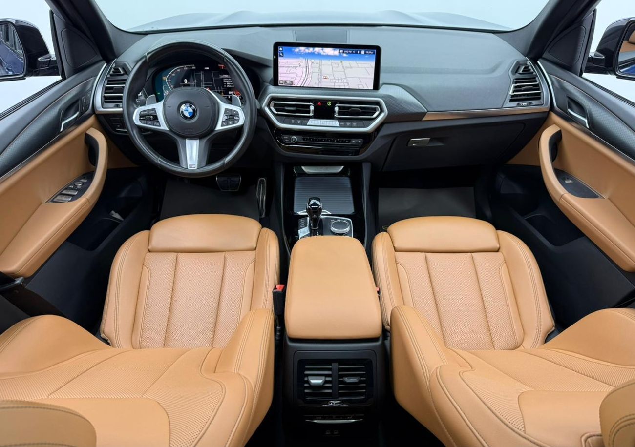 BMW X3 xDrive 30i M Sport 2.0L 2022 BMW X3 xDrive30i M Sport, 2027 BMW Warranty + Service Pack, Full BMW Se