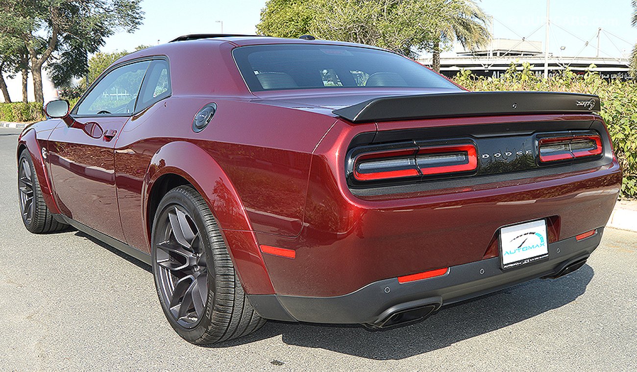 Dodge Challenger Hellcat 2019 WIDEBODY, 6.2L V8 GCC, 0km, 717hp with 3 Years or 100,000km Warranty