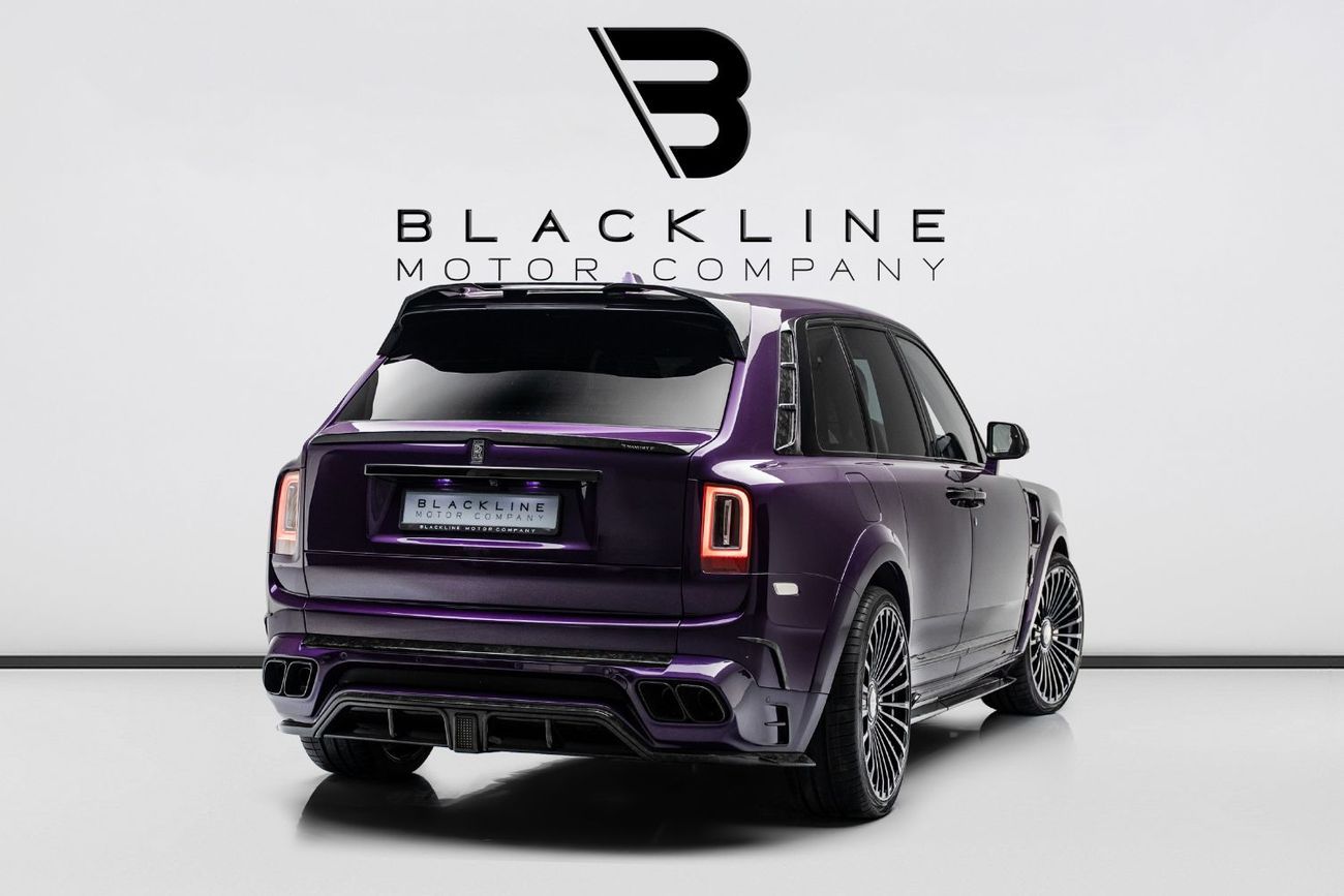 Rolls-Royce Cullinan 2021 Rolls Royce Cullinan Mansory Black Badge, 1 Year Warranty, Service History, Low KMs, European