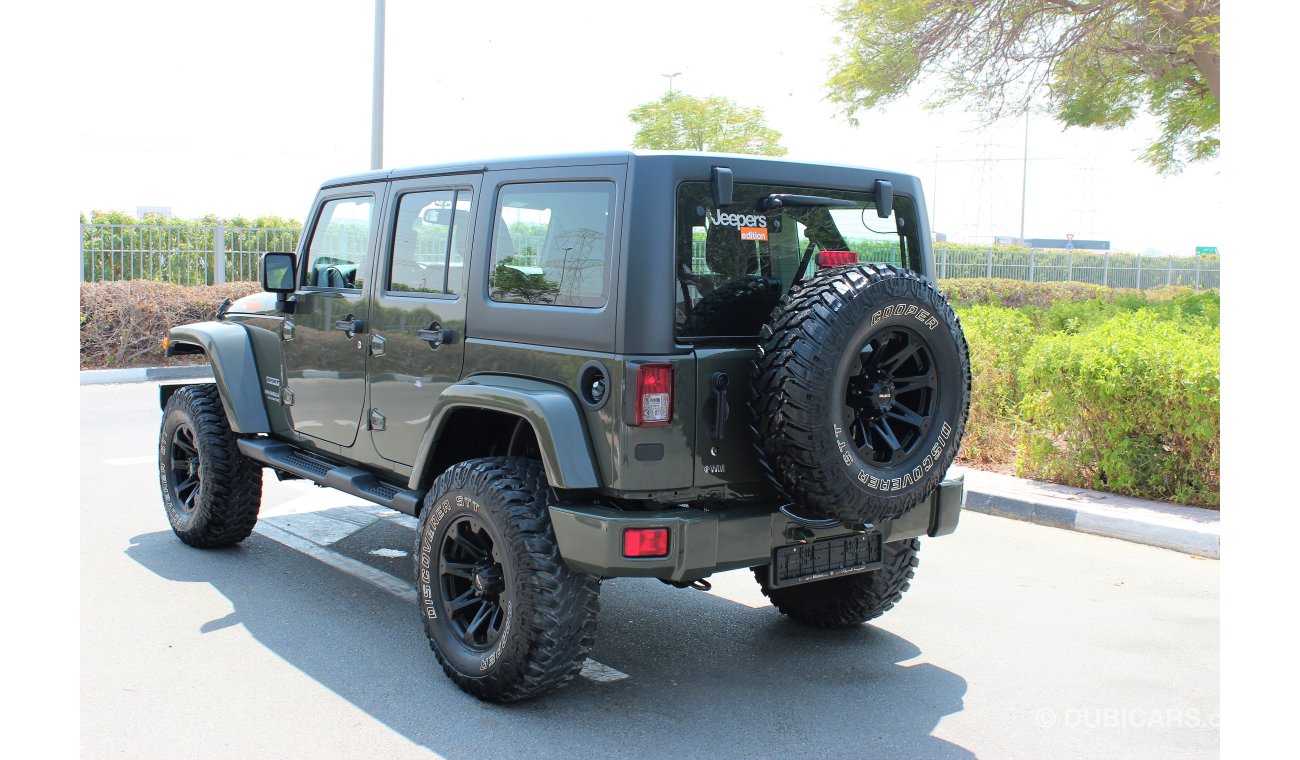 Jeep Wrangler 2015 unlimited / Jeepers Edition/ GCC from Western motors