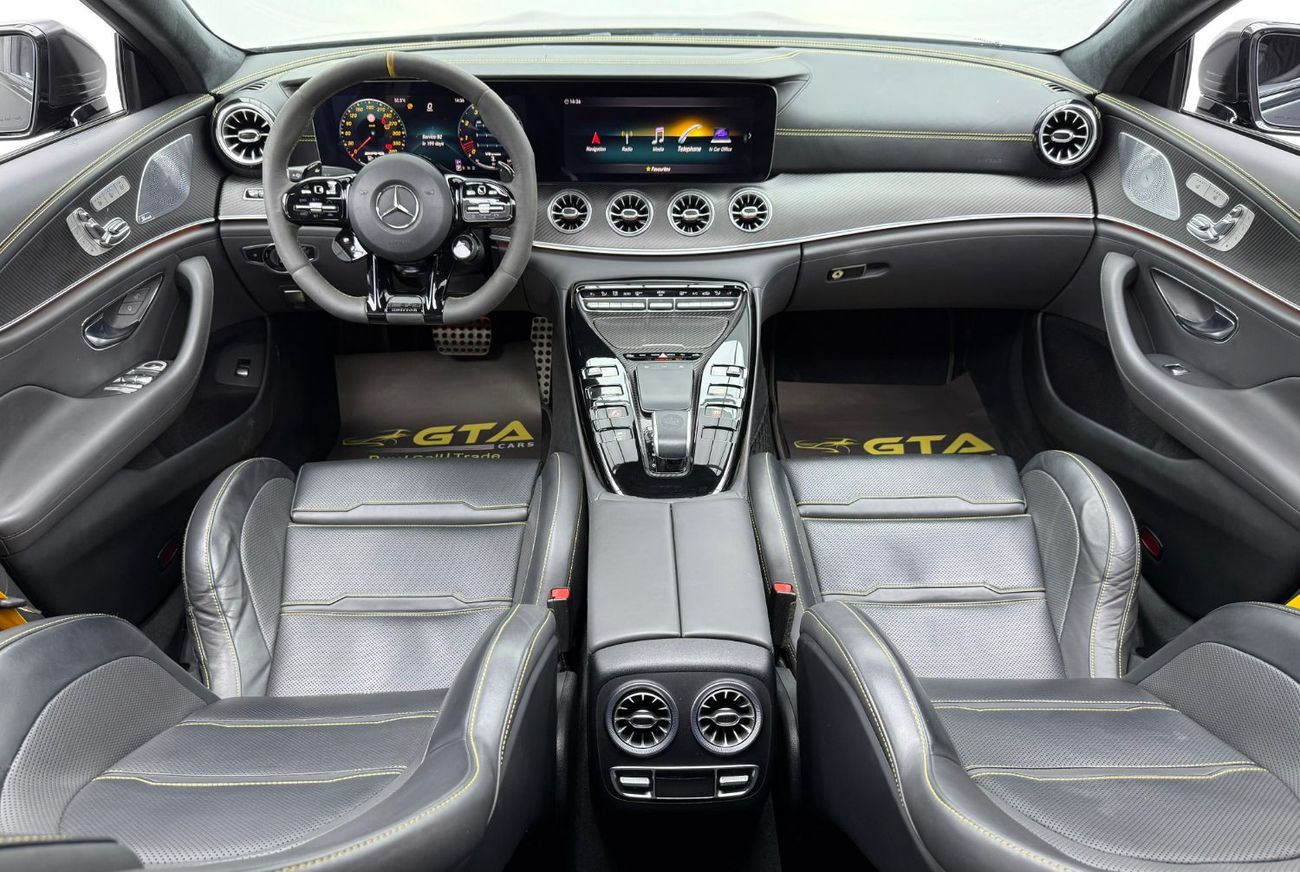 Mercedes-Benz AMG GT 43 2019 Mercedes-AMG GT 63 S Edition 1 4MATIC+ 4-Door Coupe, Night Package, 1 Year Warranty, FSH, GCC