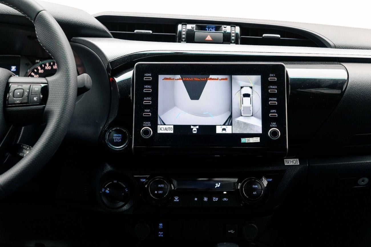 Toyota Hilux 4.0L - White Pearl + Black Me inside GR-S Red | Export Only