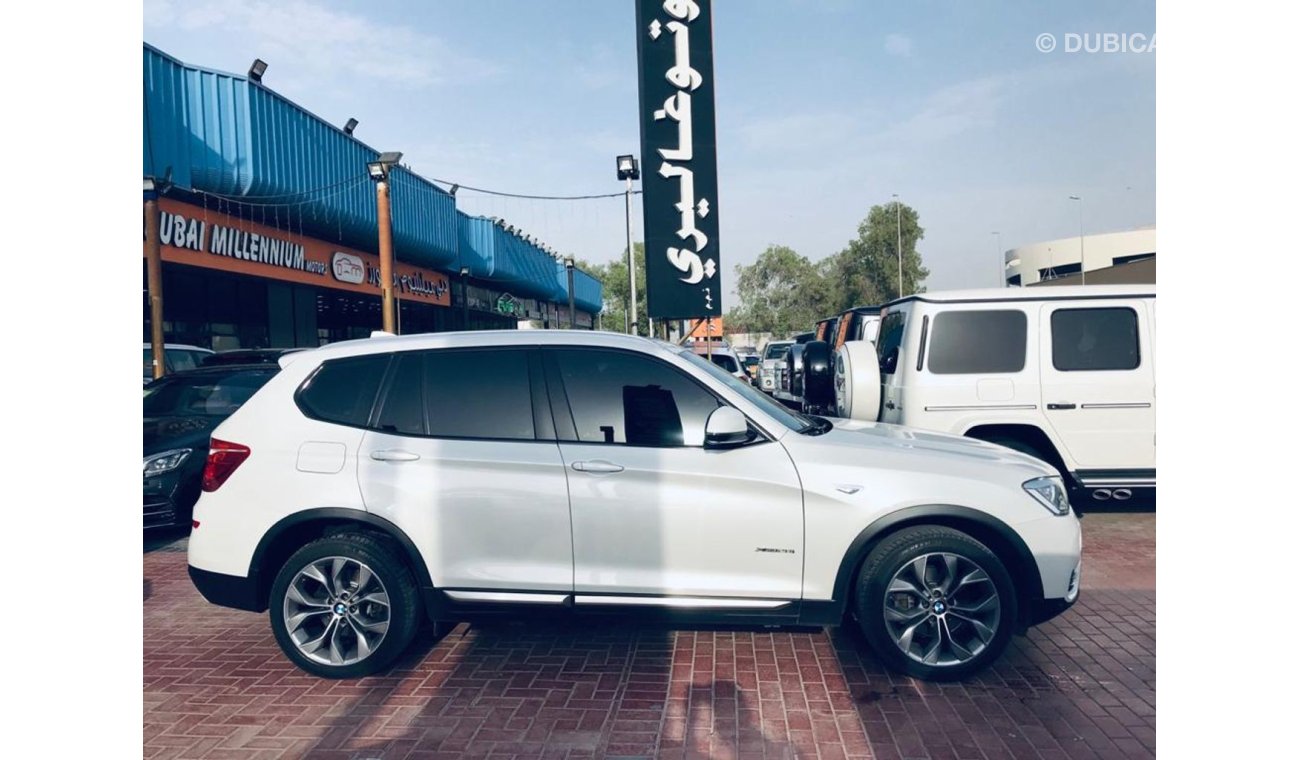 BMW X3 28I XDrive 2017 GCC Under warranty and services