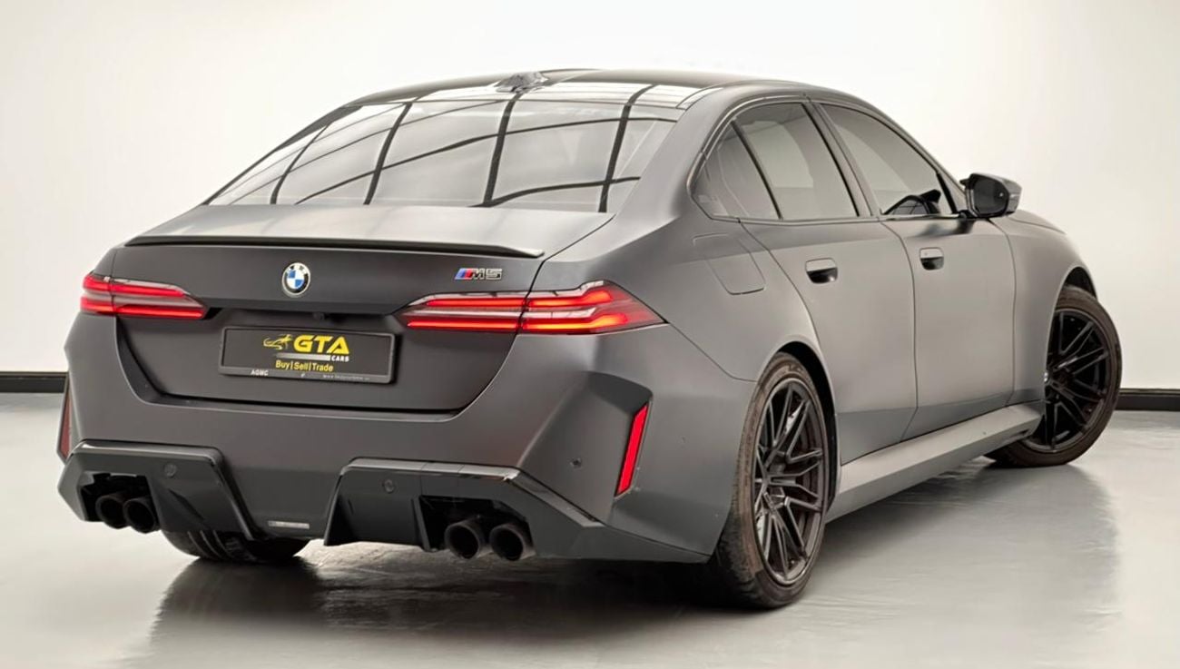 BMW M5 2025 BMW M5, Jan/2030 BMW Warranty + Service Contract, BMW Full Service History, GCC