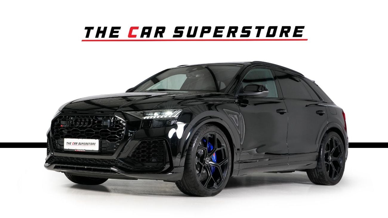 Audi RSQ8 STANDARD TFSI quattro 4.0L Black On Black-Al Nabooda Warranty andService Contract-Special Order-Carbon Cerami