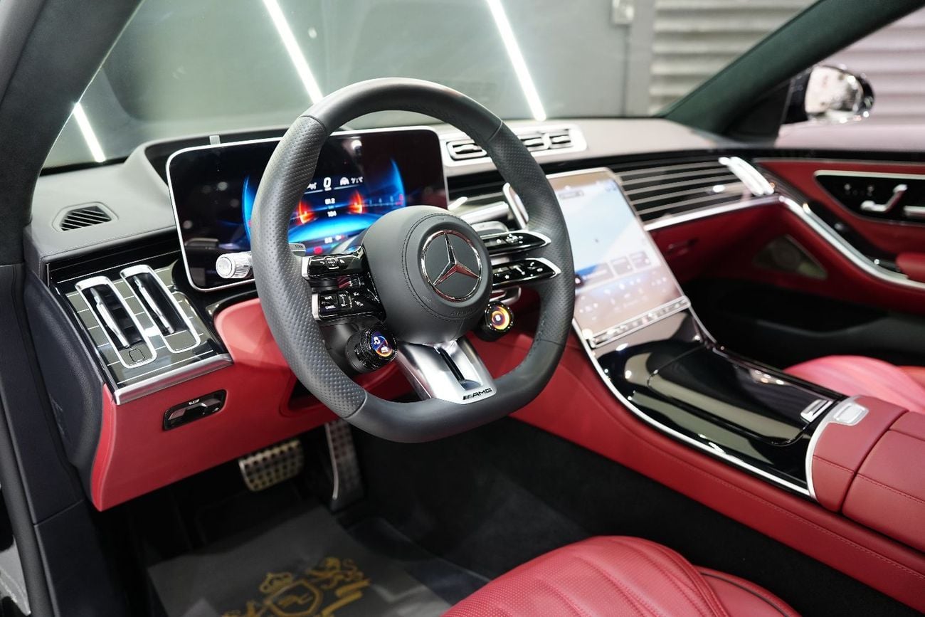 Mercedes Benz S63 AMG E Performance, BRAND NEW, Carbon Exterior Pack, Ceramic Brakes, Gargash Warranty!!