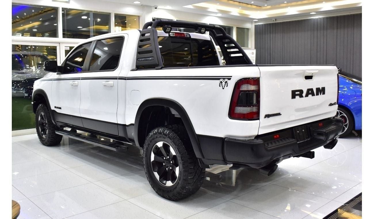 رام 1500 EXCELLENT DEAL for our Dodge Ram Rebel 4x4 5.7L ( 2021 Model ) in White Color GCC Specs