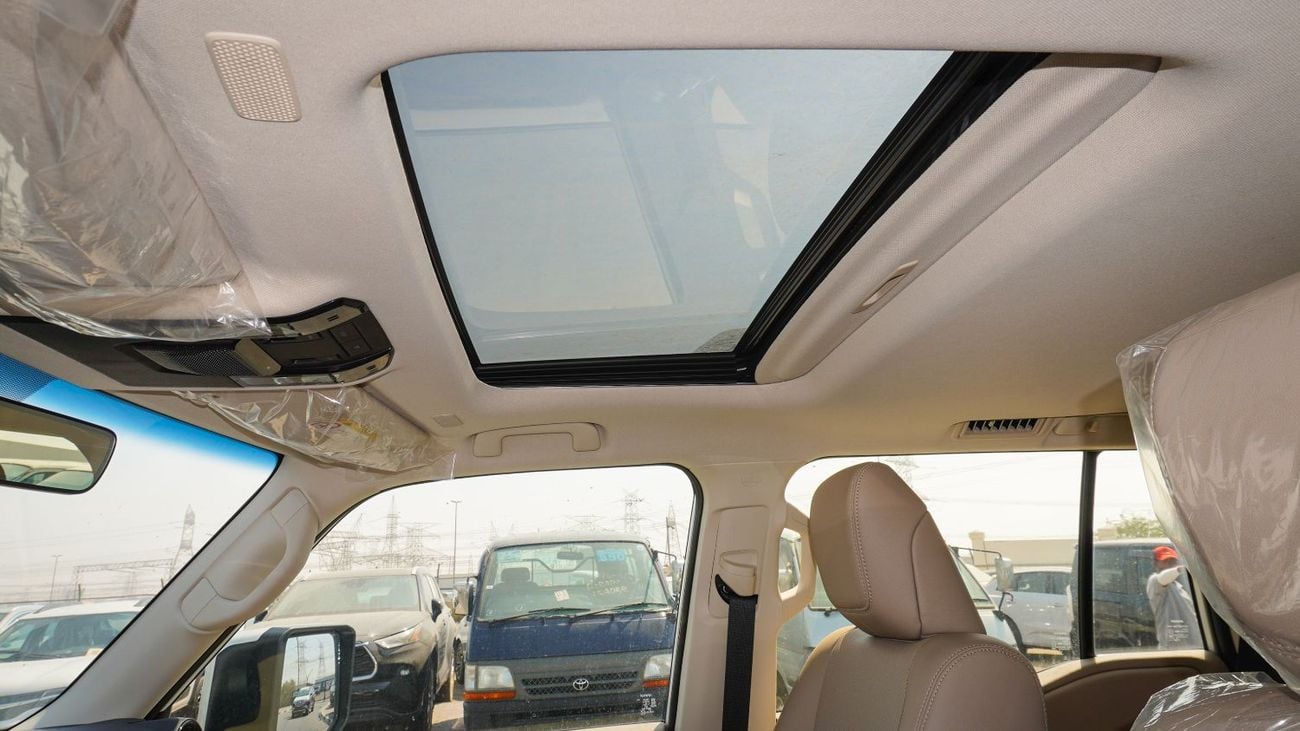 Toyota Prado ECT0075 - Toyota Prado TXL2 - 2.8L Diesel - White/Beige (Sunroof, Leather Seats, Cool Box)