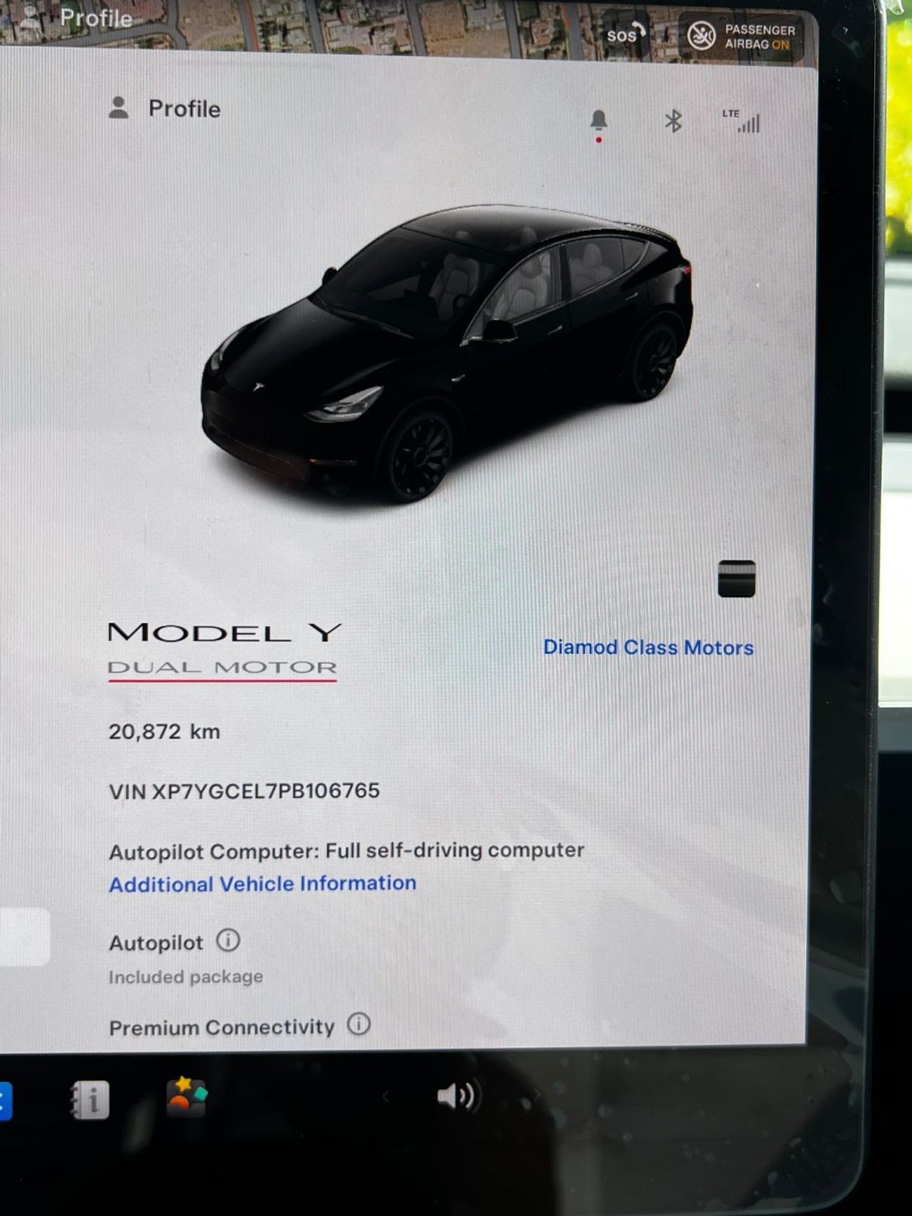 Tesla Model Y Tesla Model Y Performance  White Interior  Auto Pilot  2023 GCC  Under Warranty