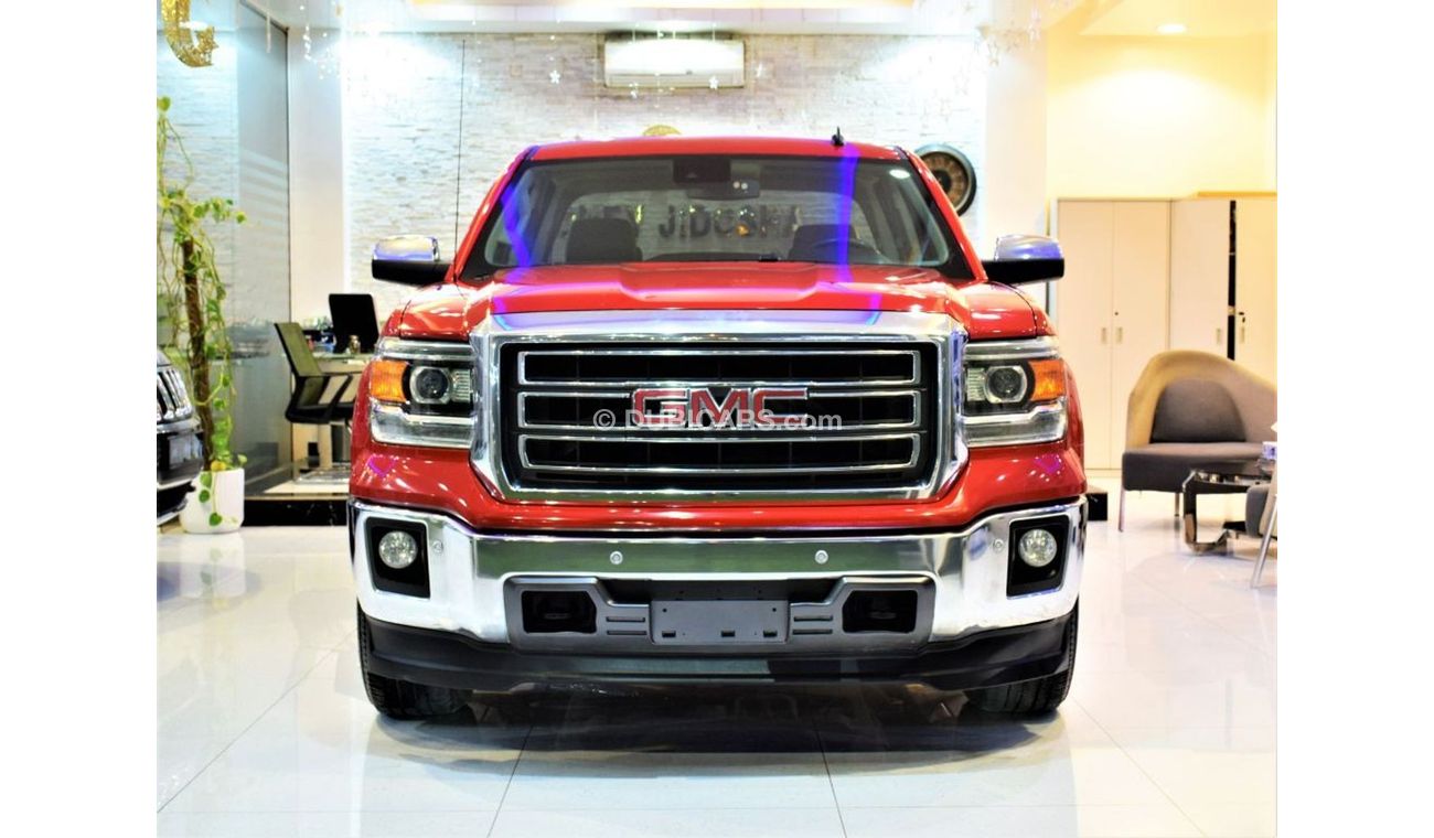 GMC Sierra Amazing GMC Sierra Z71 4x4 SLT 2014 Model!! in Red Color! GCC Specs