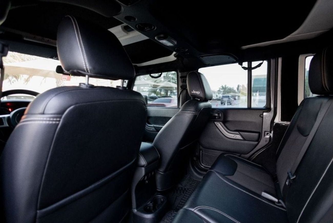 Jeep Wrangler Jeep Wrangler Unlimited Oscar Mike Edition 2018 GCC under Warranty with Flexible Down-Payment.