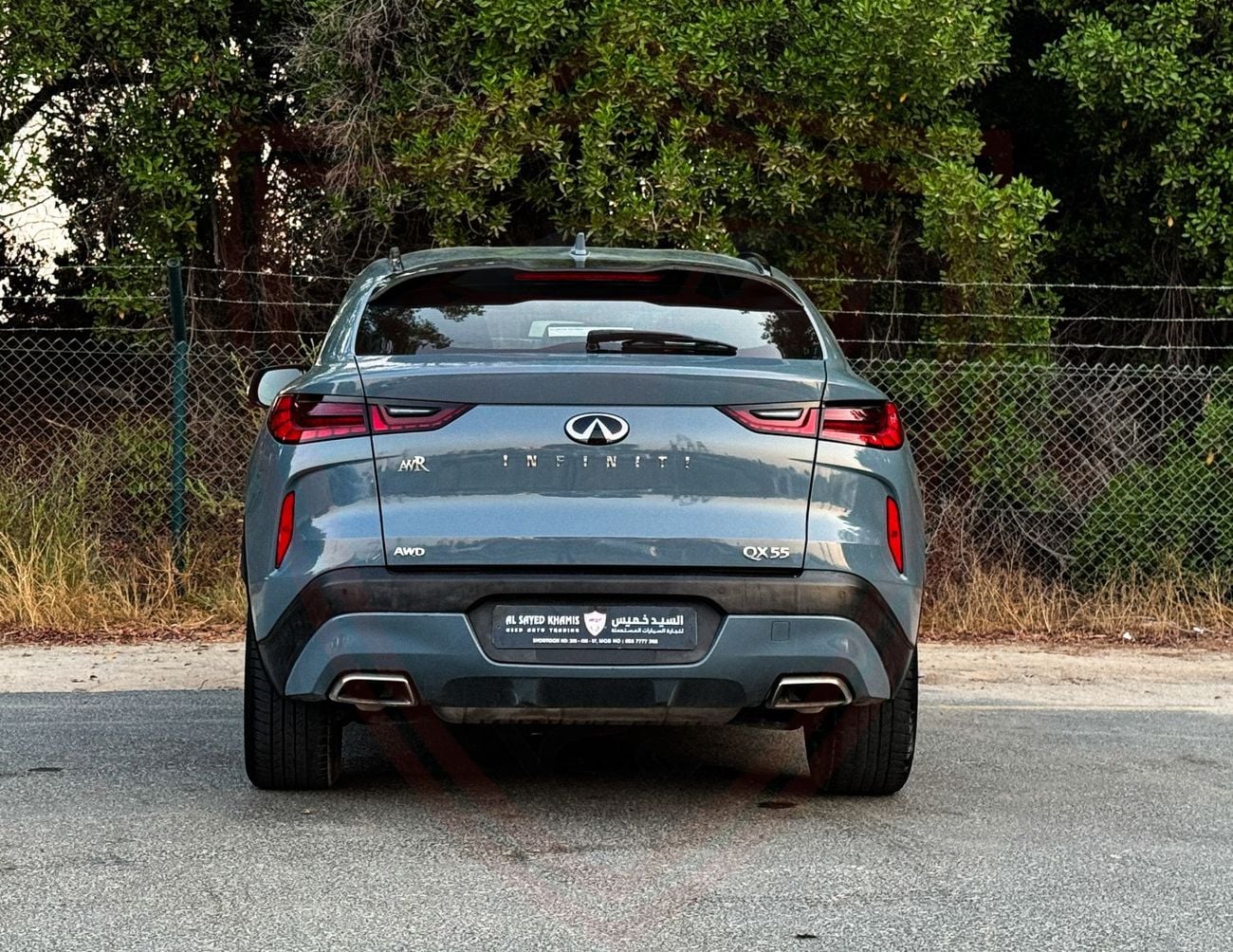 Infiniti QX55 ESSENTIAL Infiniti QX55 | 2.0 L | 2022 | GCC | Accident-Free | In Excellent Condition | 1428 P.M