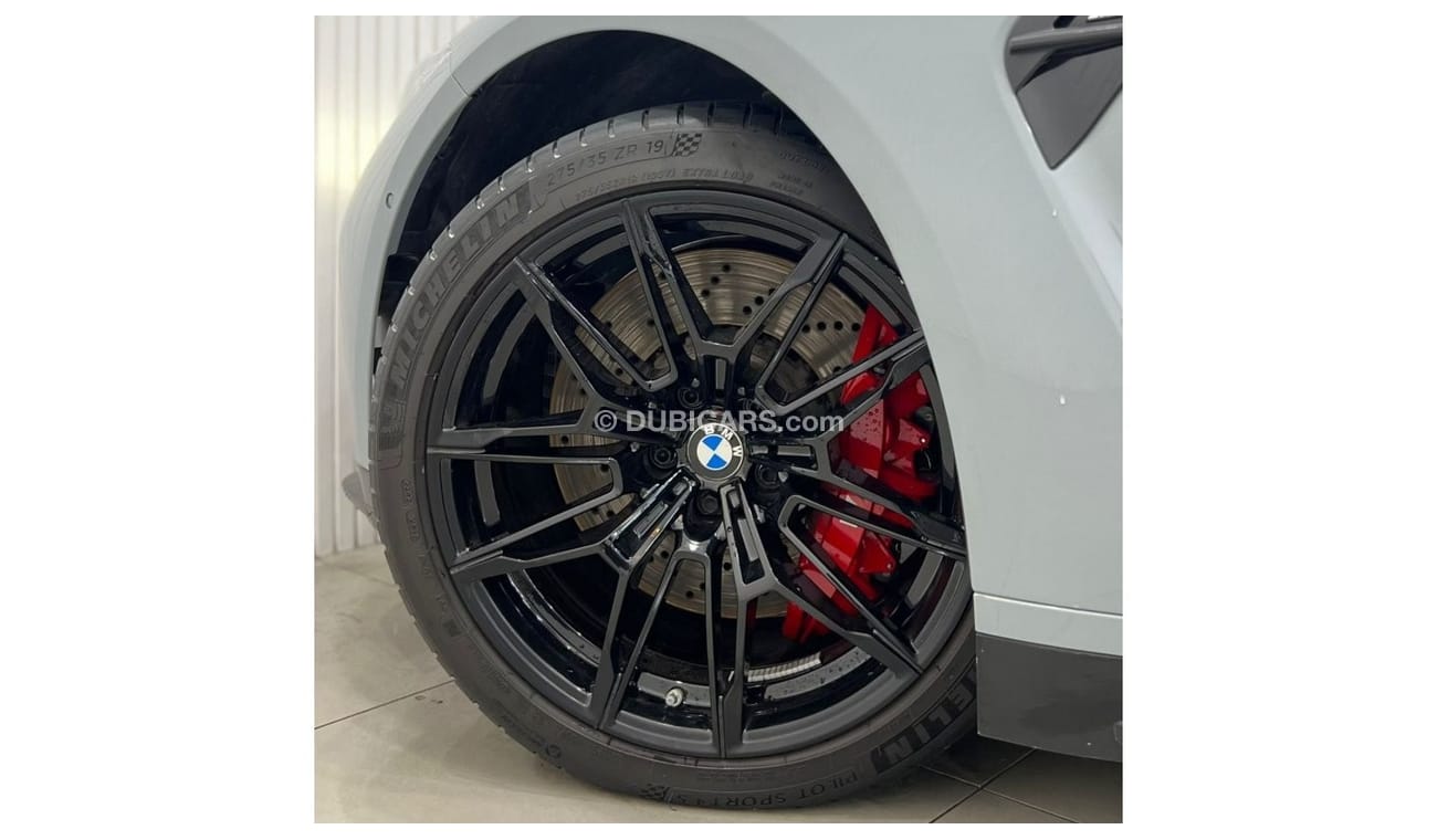 بي أم دبليو M3 2022 BMW M3 Competition, February 2027 BMW Warranty + Service Contract, Full Options, Low Kms, GCC