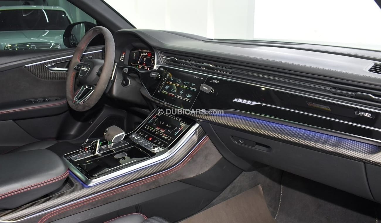 Audi RS Q8 RSQ8-ABT 2022 ALCANTARA-CARBON FIBER, FULL OPTION. IN  EXCELLENT CONDITION