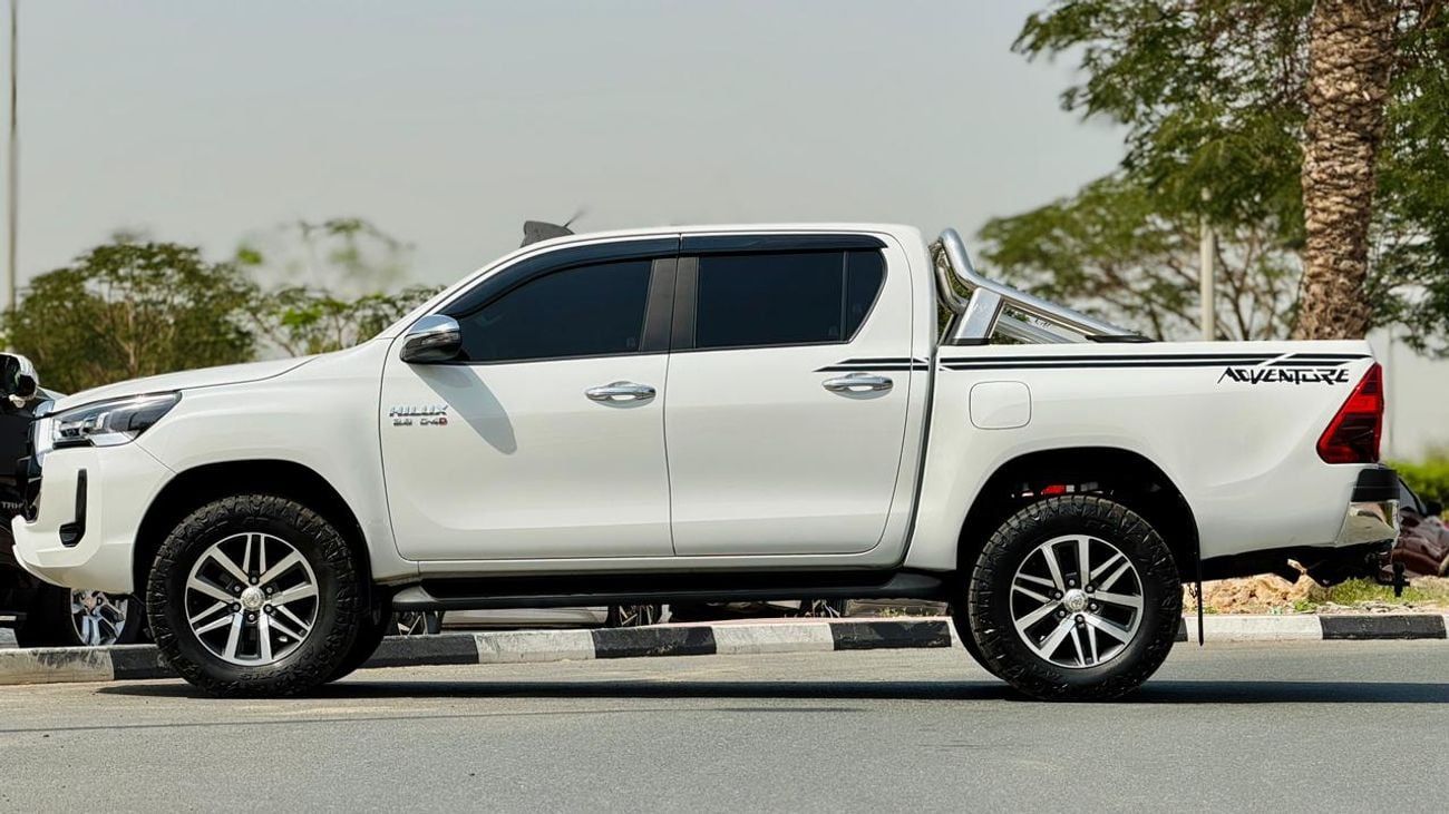 Toyota Hilux 2021| 2.8L DIESEL ENGINE | AT | RHD | HEAVY SPORT BAR | ROOF MOUNTED LED LIGHTS | TOW HITCH | PARKIN