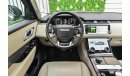 Land Rover Range Rover Velar P 250 | 4,208 P.M  | 0% Downpayment | Magnificient Condition!