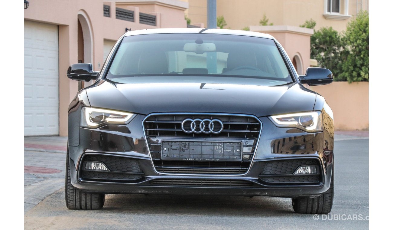 Audi A5 35TFSI 2014 GCC under Warranty with Zero downpayment.