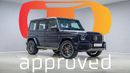 مرسيدس بنز G 63 AMG G63 AMG | AED 8,939 PM | Up to 3 Years Unlimited Warranty | GCC