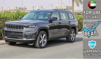 Jeep Grand Cherokee Limited L Plus Luxury V6 3.6L 4X4 , 2024 GCC , 0Km , With 3 Yrs or 60K Km Warranty @Official Dealer