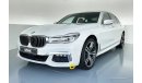 بي أم دبليو 740 Luxury + M Sport package